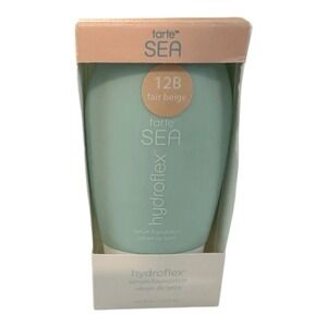 Tarte SEA Hydroflex Serum Foundation 12B Fair Beige 1.01oz Vegan Makeup New Box
